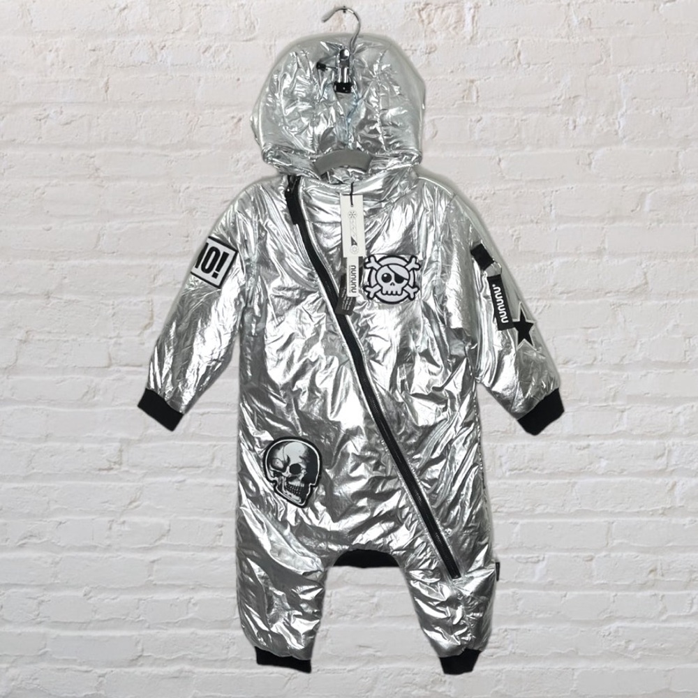 Nununu Patched Metallic Overall